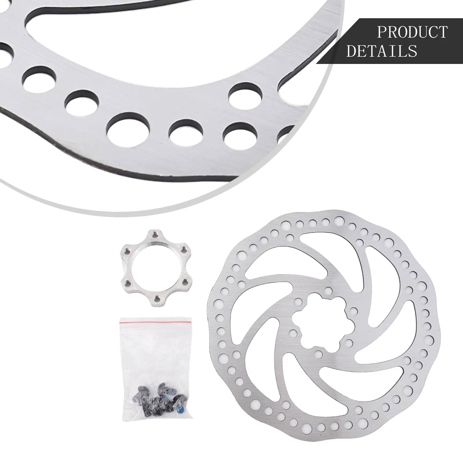 Bicycle Disc Brake Rotors Road Bikes Scooters Installation With Screws Flange Hub Mountingwith Adapter High Hardness Carbon Oasis Select
