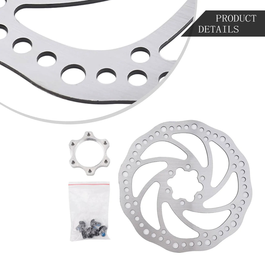 Bicycle Disc Brake Rotors Road Bikes Scooters Installation With Screws Flange Hub Mountingwith Adapter High Hardness Carbon Oasis Select
