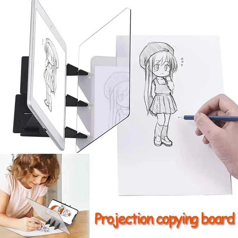 Optical Clear Drawing Board Portable Optical Tracing Board Image Draw Board Tracing Drawing Projector Optical Painting Board Oasis Select