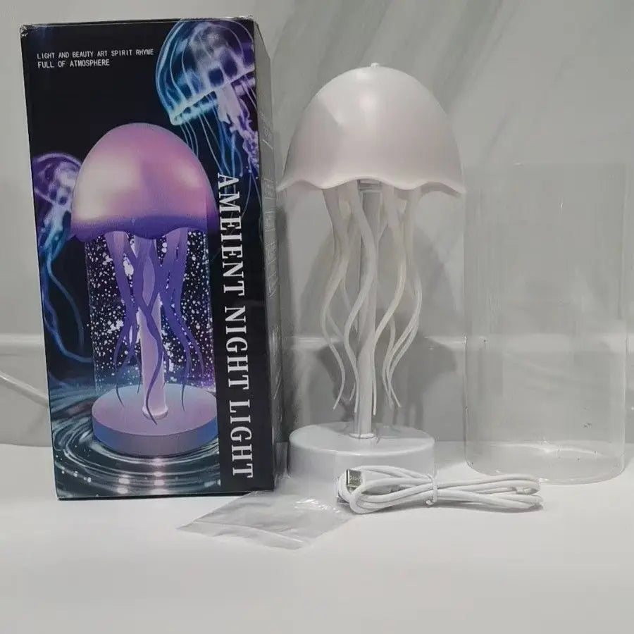 Jellyfish Lamp Can Move The Courtyard Floating Chandelier Colorful Color-changing Desk Lamp Charging Warm Light Night Light Oasis Select