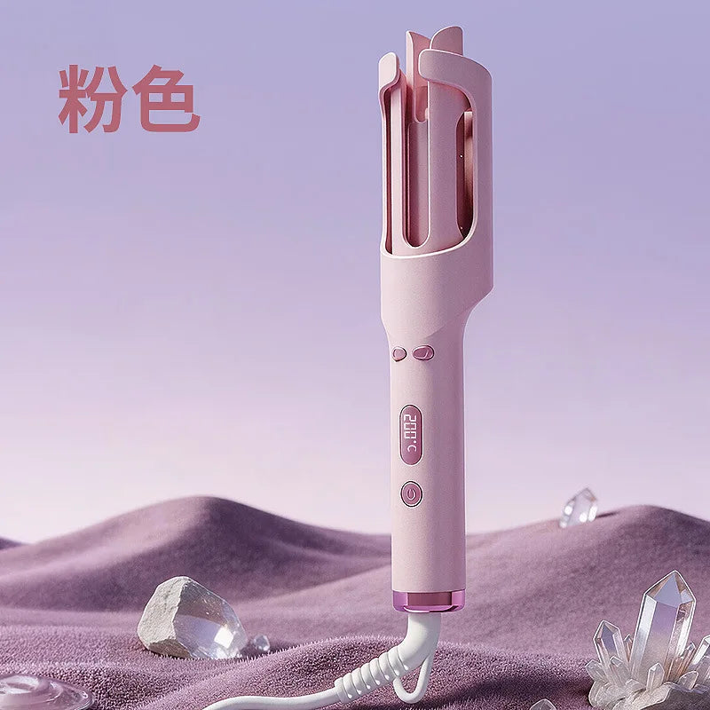 New fully automatic curling iron 30mm cold air automatic curling iron negative ion red light does not damage hair and lasts Oasis Select pink