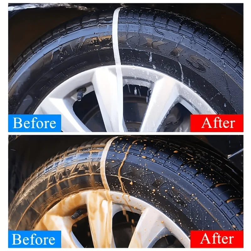 Black Gloss Tire Coating Paste – Tire Shine Wax & Brightener Tire Shine Paste Oasis Select