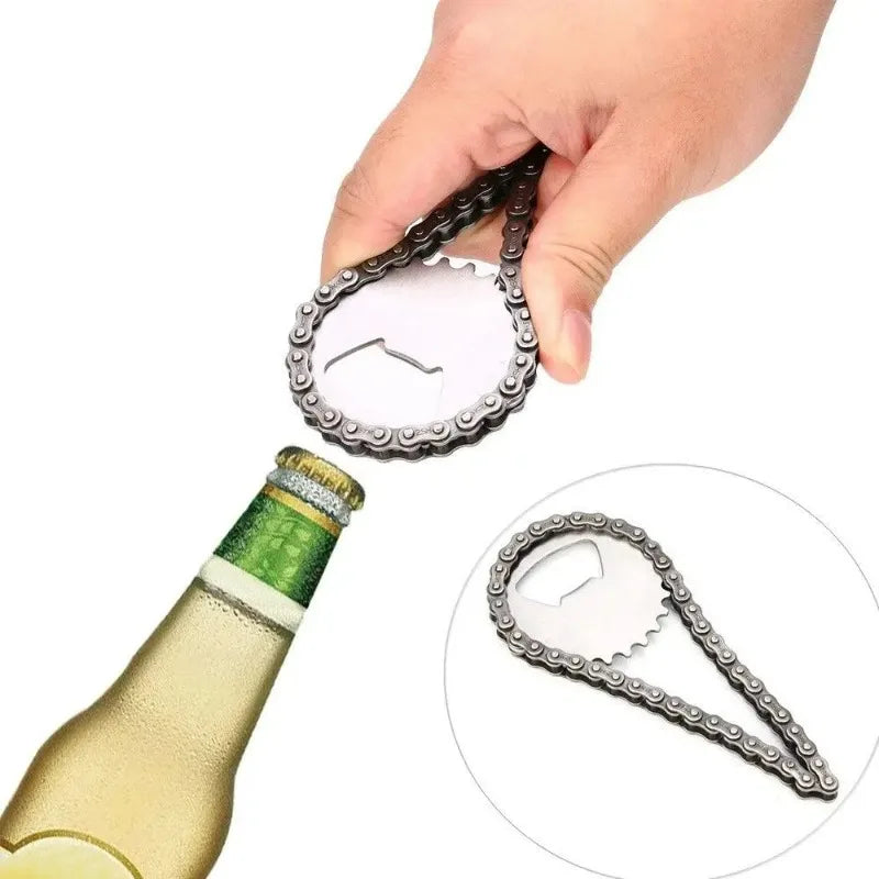 Chain Bottle Opener Novelty Tools Kitchen BBQ Beer Bar Opener for Kitchen Wedding Party Bar Home Restaurant Durable Oasis Select