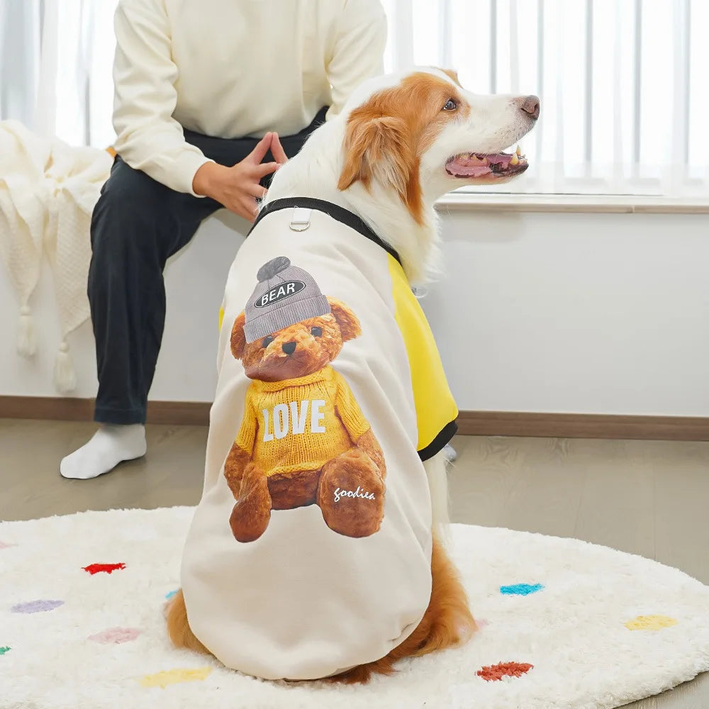 Dog Clothes with Fleece Sweatshirts, Cat Warm Thickened Cat Clothes, Universal Pet Clothing and Supplies Dog Clothes Oasis Select