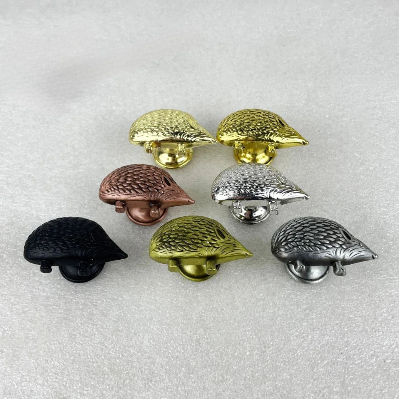10PC Cute Hedgehog Drawer Knobs Furniture Handle Single Hole Cabinet Door Handle Kitchen Cabinet Wardrobe Handle Oasis Select