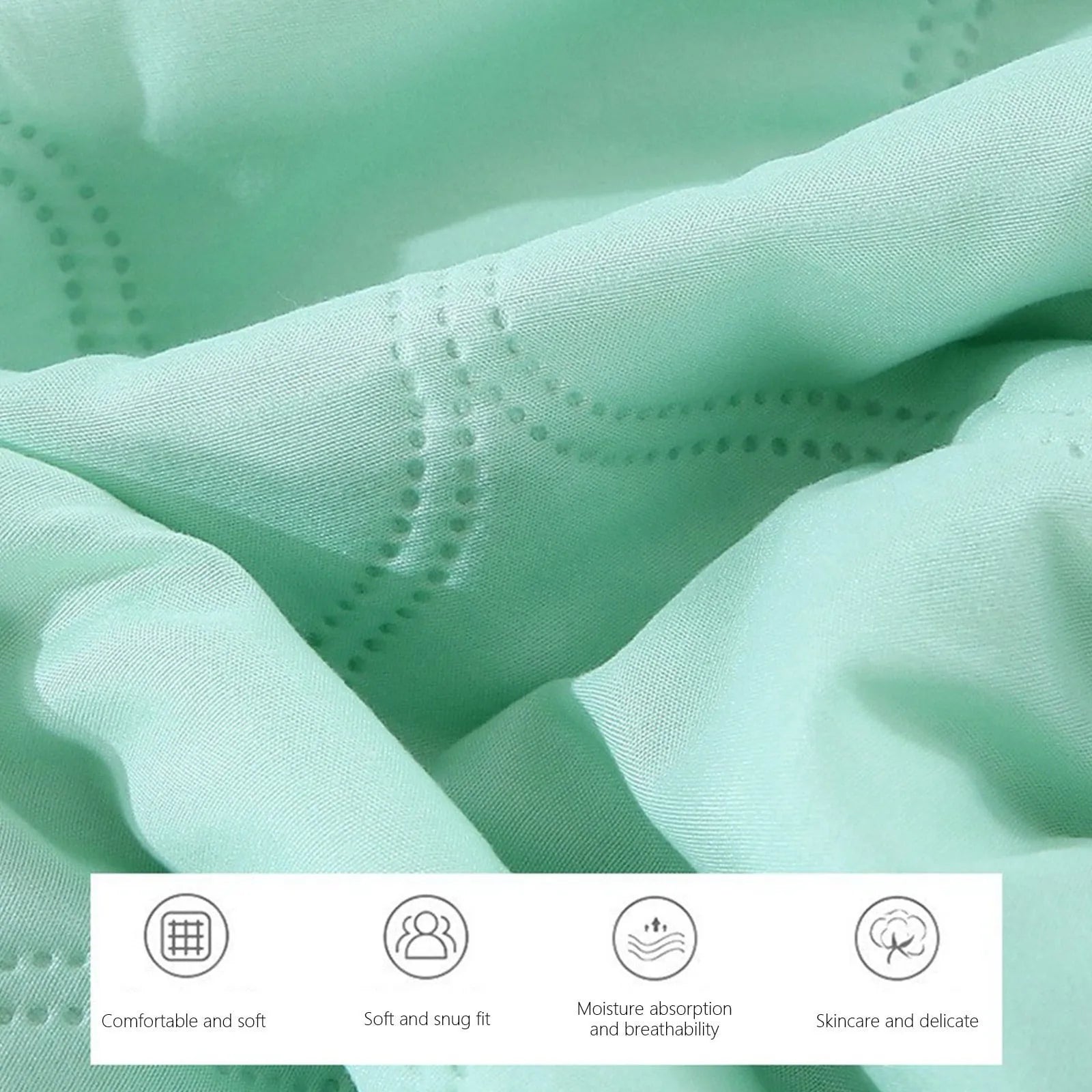 New Double Sided Cooling Blanket Cold Effect Skin-Friendly Conditioning Quilt Spring Summer Breathable Cooler Quilt Oasis Select