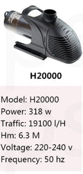 Hailear H10000 H12000 H15000 H18000 H20000 H23000 H25000 Garden Pond Filter Waterfall Circulation Pump .Submersible water pump Oasis Select H20000