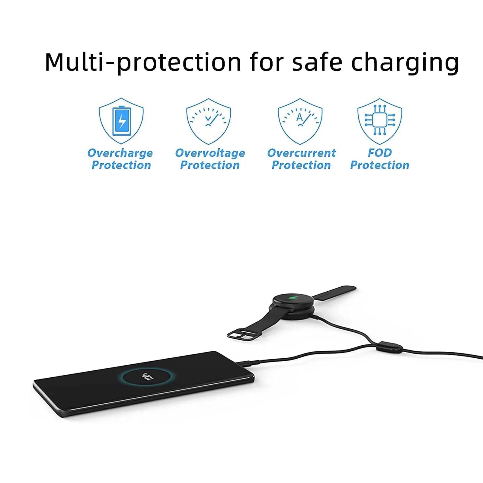 2-in-1 USB-C Charger for Samsung Galaxy Watch 8/7/6/5/4 Smartwatch Charger Cable Oasis Select