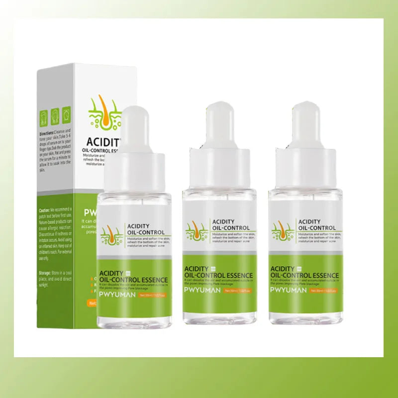 Salicylic Acid Pore Shrinking Serum | Blackhead & Acne Serum Face Serum Oasis Select 3pc