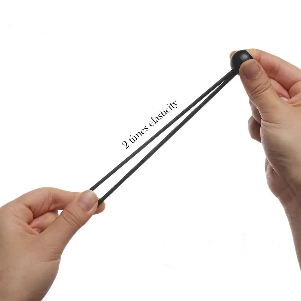 10 Pcs High Quality Black Bungee Ball Cord Rope Multipurpose Durable Tarpaulin Fixing Tool 10-30CM Canopy Bungee Cords Oasis Select
