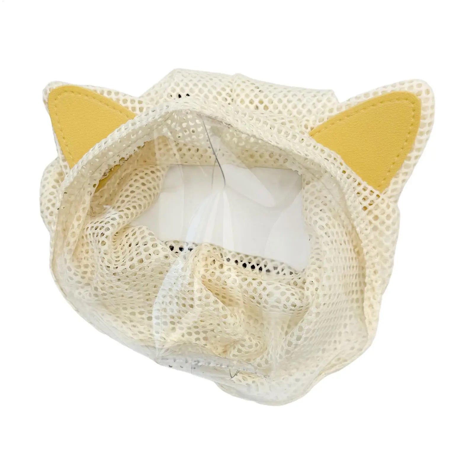 Cat Muzzle Breathable Net Cat Mask Post Operation Pet Head Cover Anti Licking Prevent Biting Accidental Ingestion Pet Head Cover Oasis Select