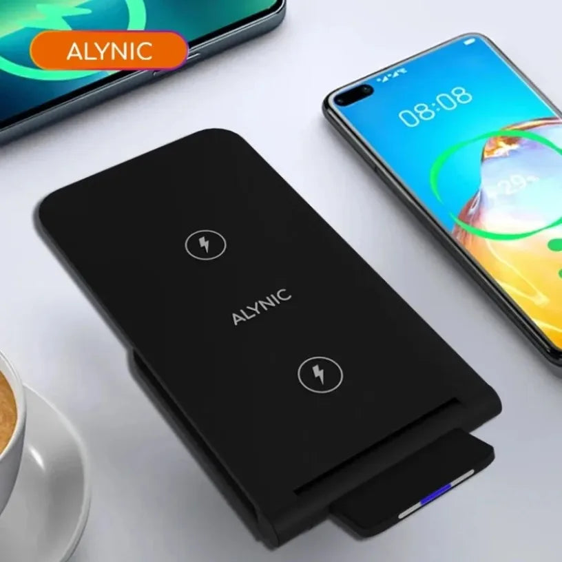 Wireless Charger Dock Desktop Foldable Foldable Fast Charging For iPhone 16 15 14 13 12 Pro Max Quick Phone Chargers Station Oasis Select