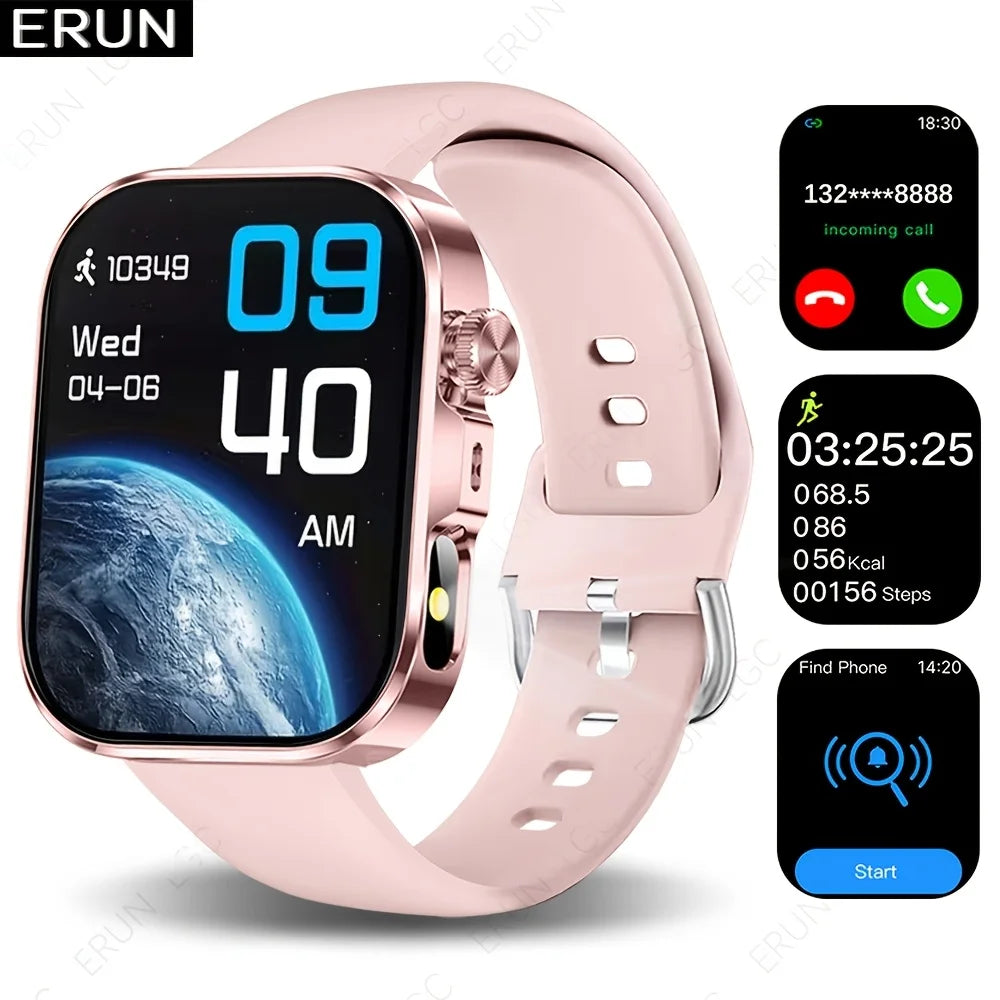 ERUN Smartwatch 1.83" Touchscreen | Fitness Tracker & Alerts