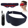 Electric Steam Eye Mask – 3D Heated Vibration Massage & Sleep