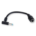 7.4mm to 4.5mm DC Power Adapter Cable for HP & Dell Laptops