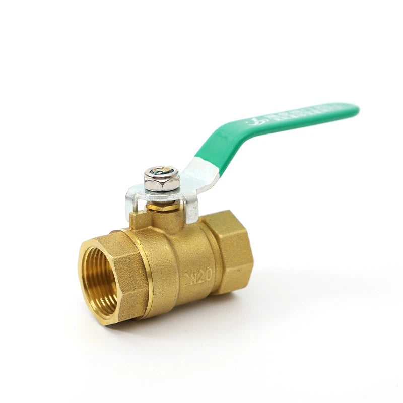 Brass Mini Ball Valve 1/2" 3/4"1inch BSP Type 216 Air Compressor Water Gas Oil Shut Off Valve Thicken Threaded Male To Female Oasis Select