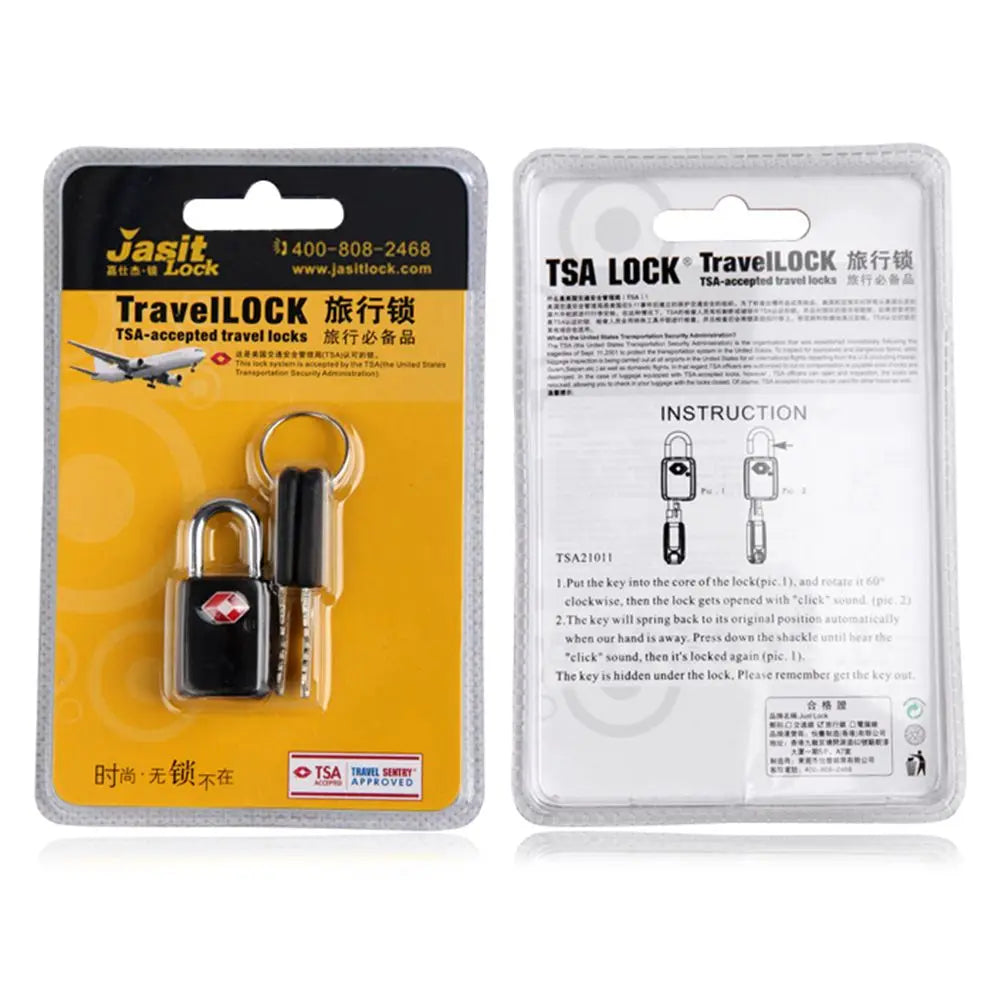 Portable Customs Lock TSA Locks Customs Lock for Travel Luggage Suitcase Anti-theft Padlock Oasis Select