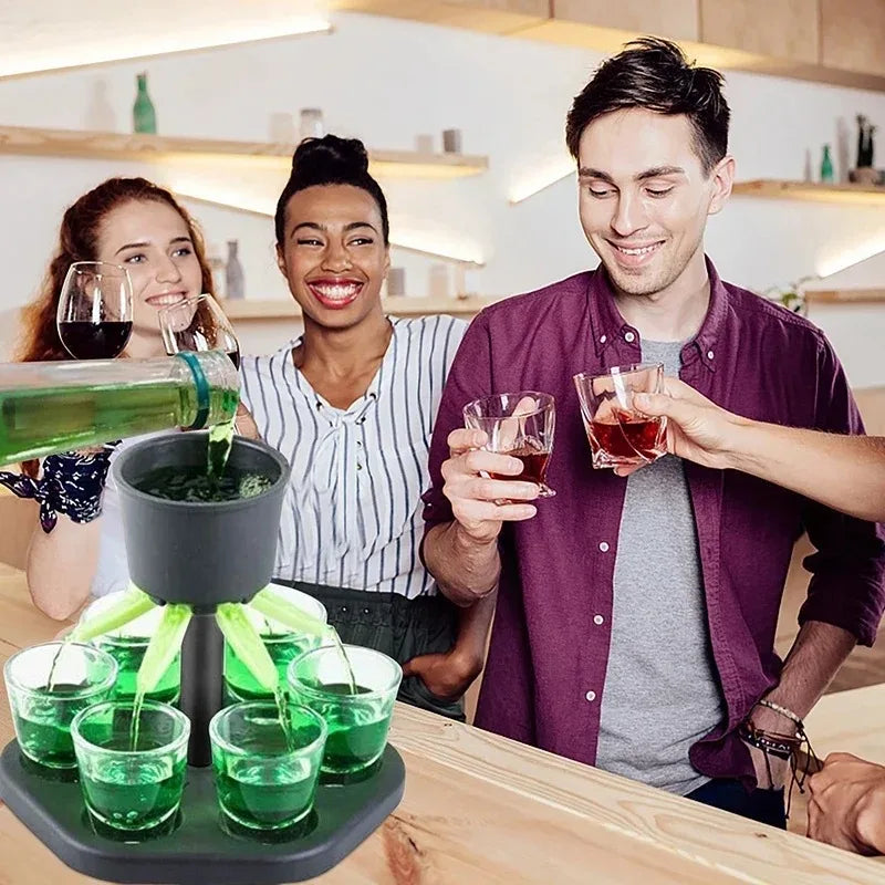 1pcs Drink Dispenser Party Supply Creative Liquor Pourer Reusable Beer Wine Whiskey Holder for Bar Drinking Game Oasis Select