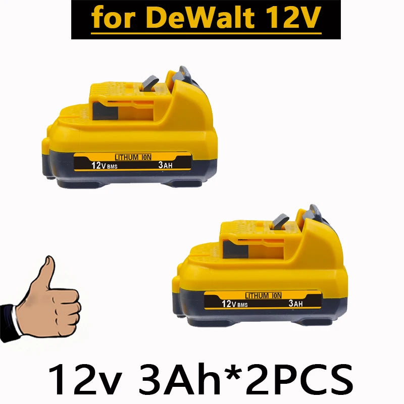 .For DeWalt DCB120 - DCB127 Rechargeable Batteries - 3000mAh 12V Max Lithium Ion Replacement Battery..。 Oasis Select 12V 3.0AH X2