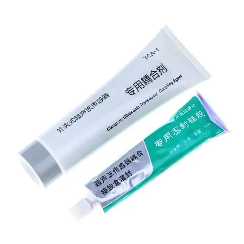 Ultrasonic Flowmeter Coupling Sealant 115/120g TZM-1 High Adhesion Coupling Agent for Plumbing Flow Detection Work Oasis Select