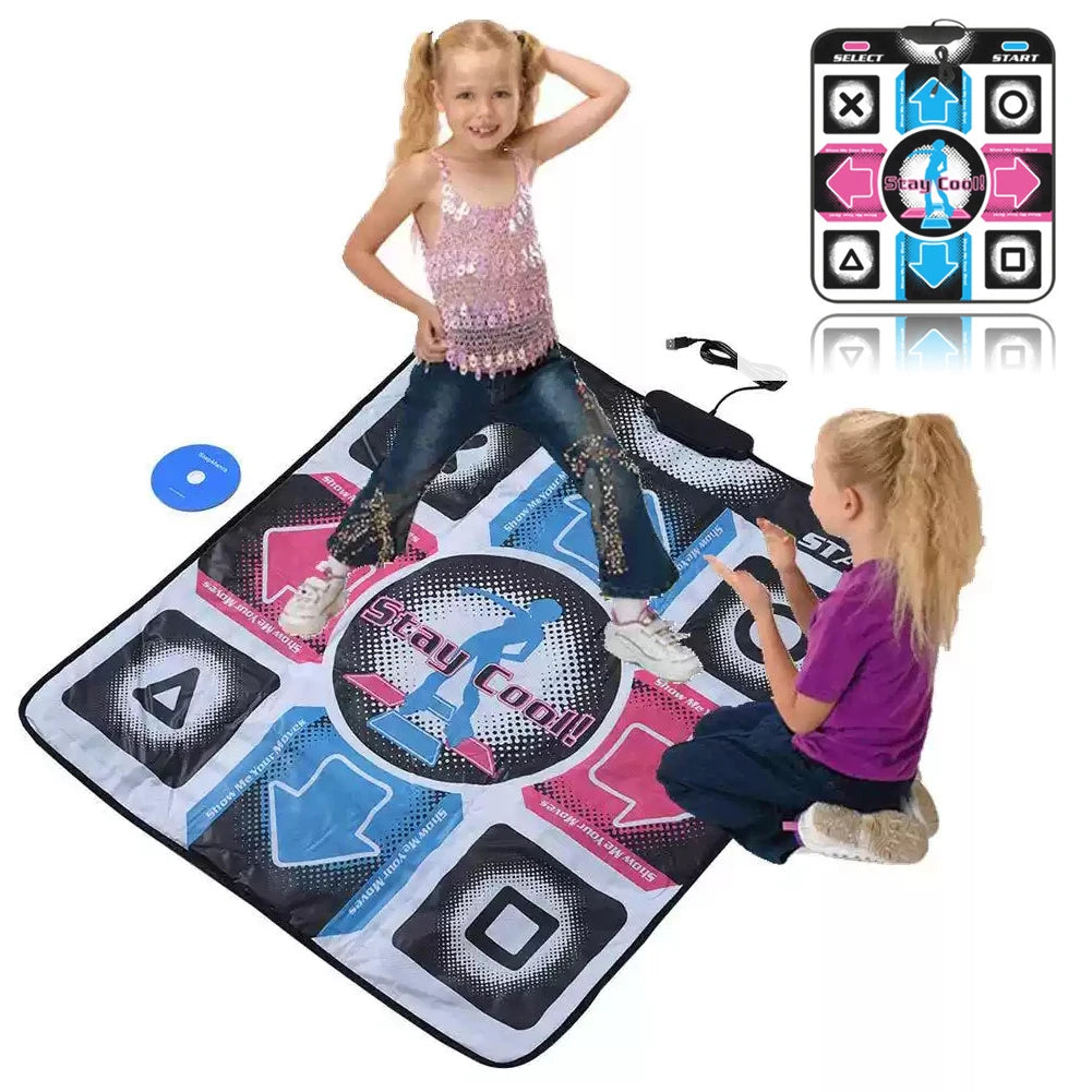 USB Wired Dance Mat – Non-Slip PC Step Pad | Indoor Gaming
