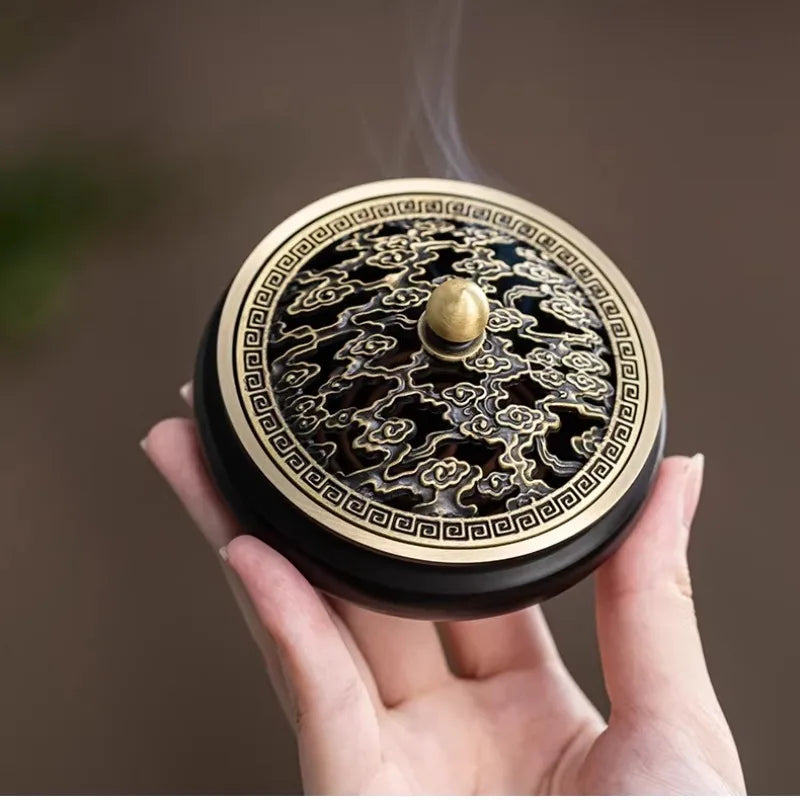 Incense Burners for Home Use Indoor Tea Ceremony Niche High-end Brass Suitable for Burning Incense and Decorating Homes Oasis Select