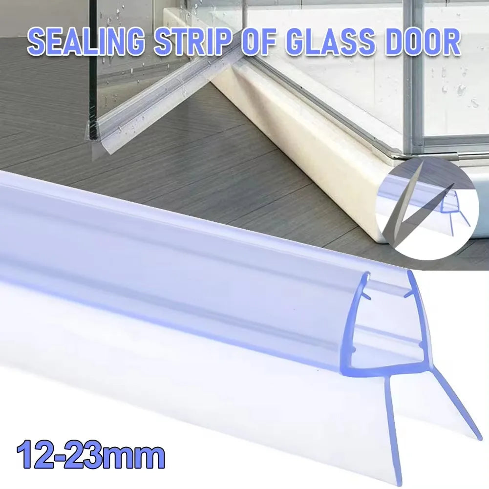 New Shower Door Seal Bath Screen Shower Strip Seal Or Screens Doors 4-6mm Glass Seals Gaps Home Improvement Oasis Select