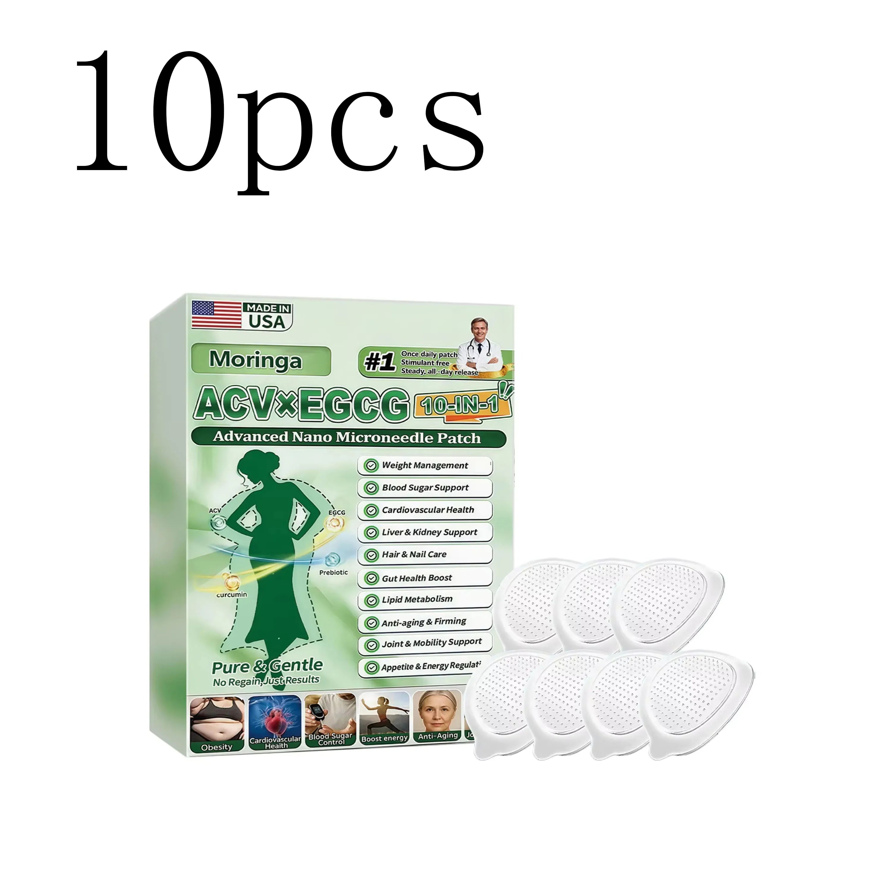 Body Care Patch – Gentle Daily Skin Patch for Local Areas Topical Skin Patch Oasis Select 10boxed