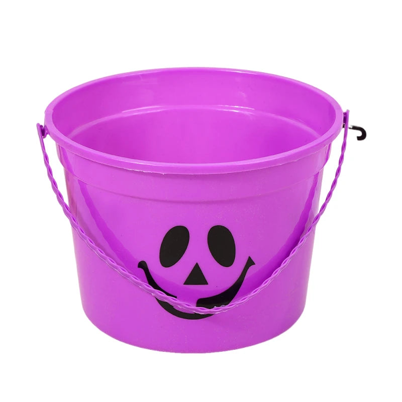 Pumpkin Bucket Trick or Treat Bucket Party Supply Halloween Candy Container Halloween Bucket Oasis Select
