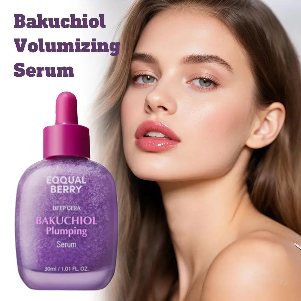 Bakuchiol Plumping Face Serum – Ceramide & Peptides 30ml Face Serum Oasis Select