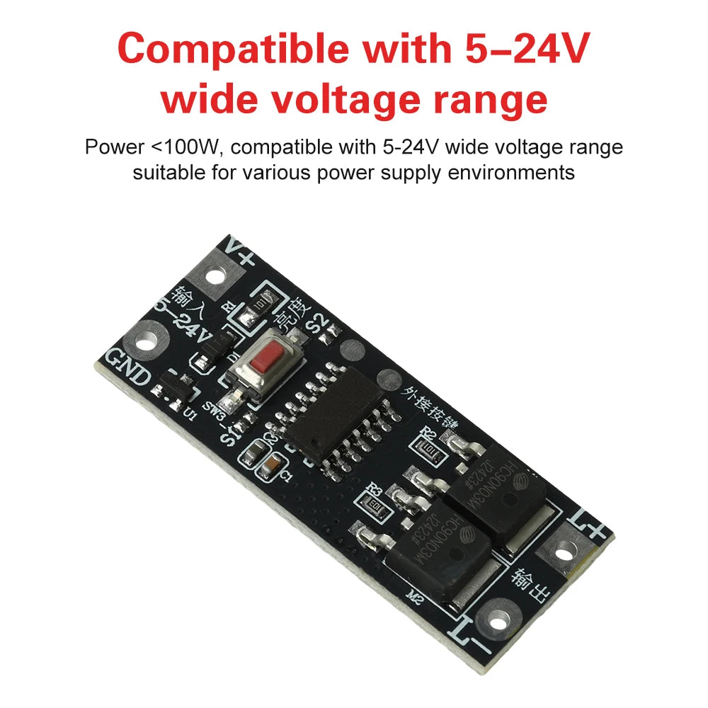 100W LED Dimming Module with Soft Start Stop Function Energy Efficient Driver Module for Low Voltage LED Strip Lighting Oasis Select Default Title