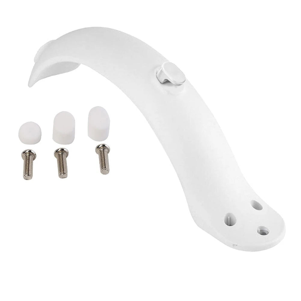 ABS Rear Fender Mudguard & Screws Kit for Xiaomi M365 Scooter Scooter Fender Kit Oasis Select WHITE spain