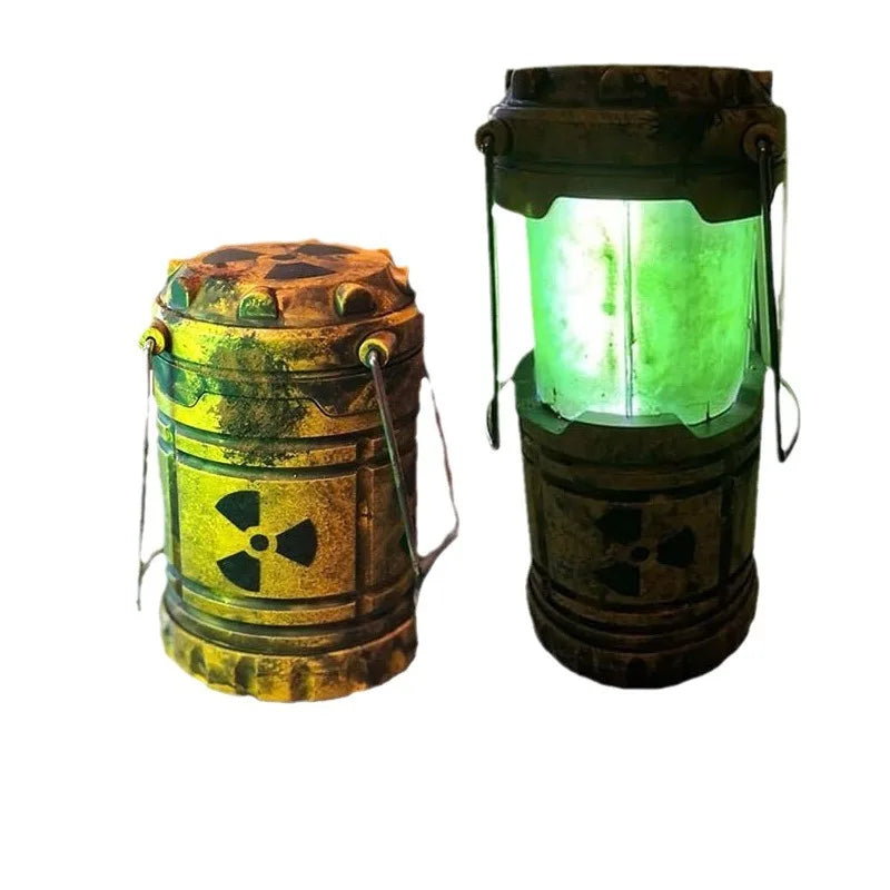 Nuclear Reactor Lantern Gift Mini Handheld Nuclear Reactor Lantern Toy Doomsday Nuclear Reaction Push Simulation Illuminator Oasis Select