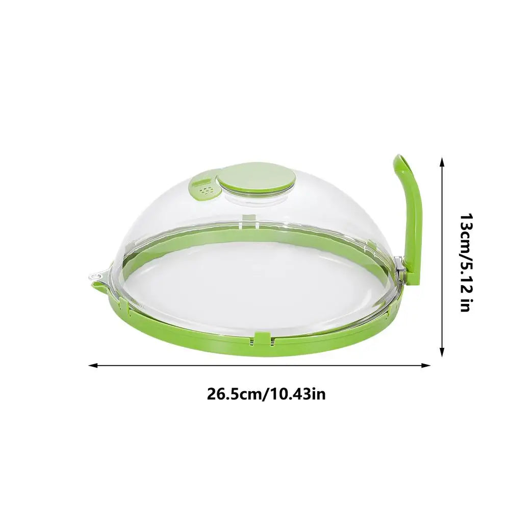 Microwave Cover Clear Microwave Splatter Cover with Water Steamer and Handle Microwave Splash Guard Cooker Lid Kitchen Gadgets Oasis Select 1PC