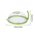 Microwave Cover Clear Microwave Splatter Cover with Water Steamer and Handle Microwave Splash Guard Cooker Lid Kitchen Gadgets Oasis Select 1PC