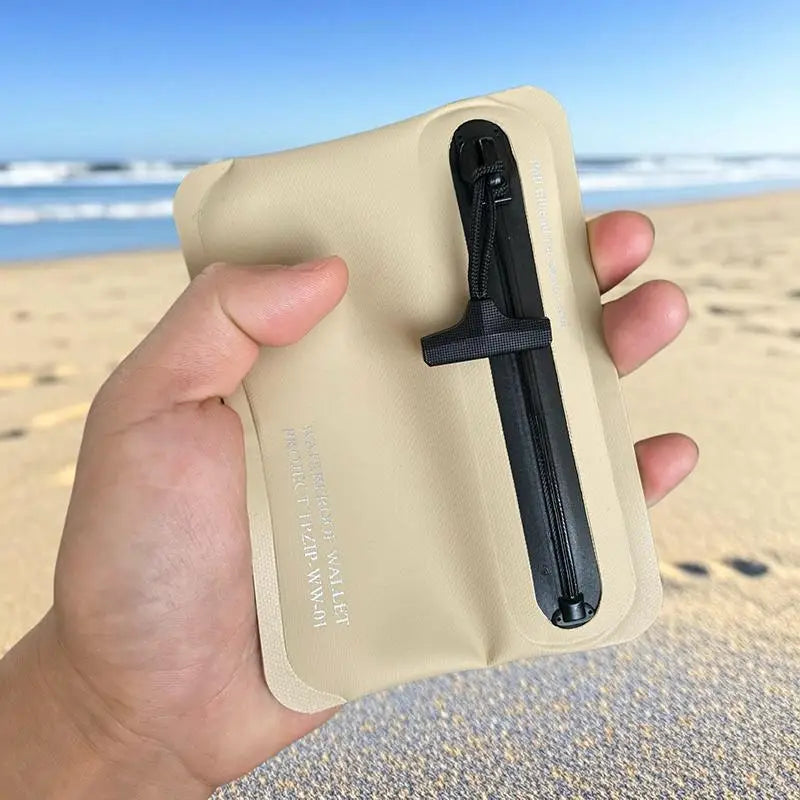 Waterproof Military-Grade TPU Wallet – Card, Key & Cable Pouch