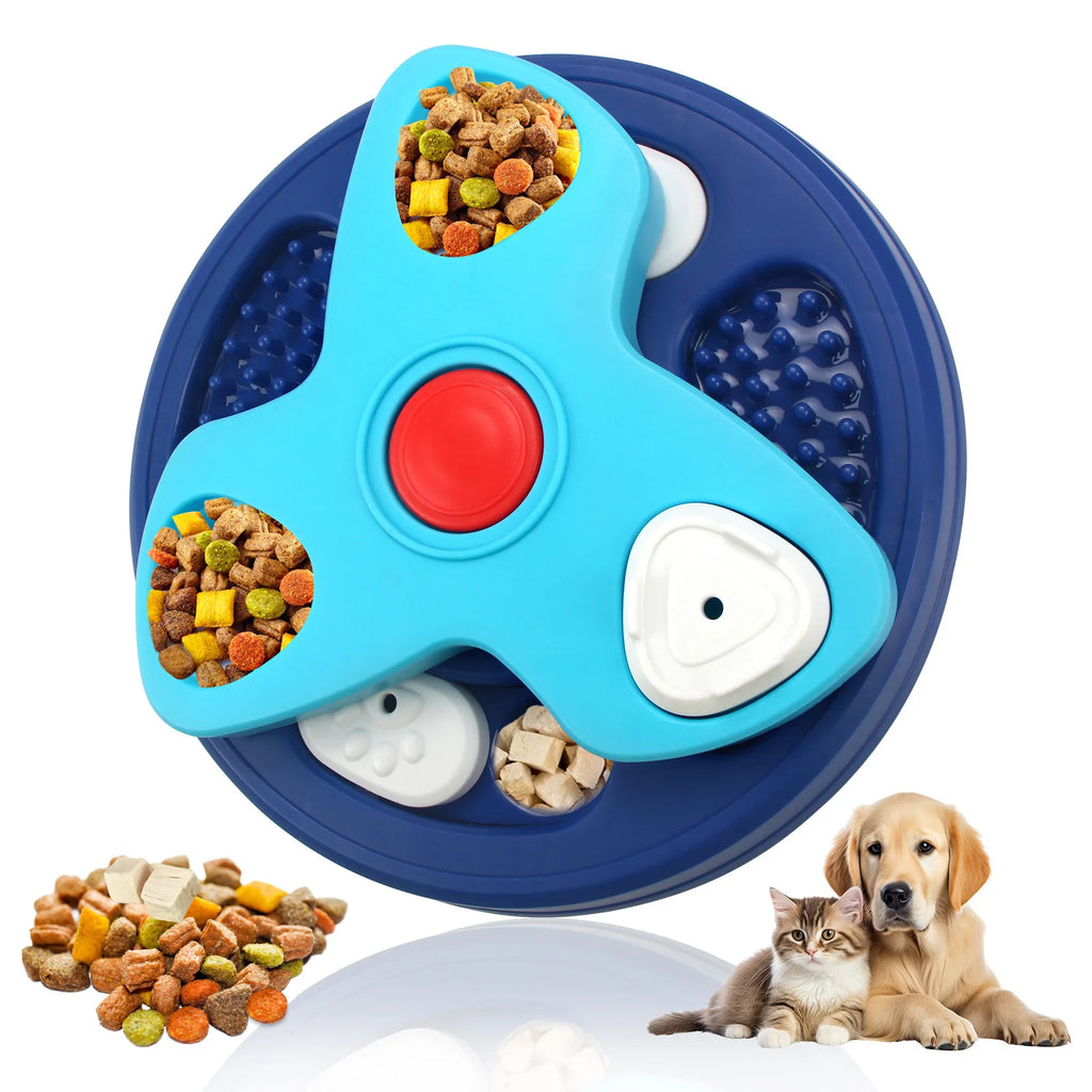 Anti-Choking & Anti-Knocking Slow Feeder Bowls for Small & Medium Dogs + Pet Cat Bowls – Non-Slip Pet Feeding Supplies Oasis Select 23006B