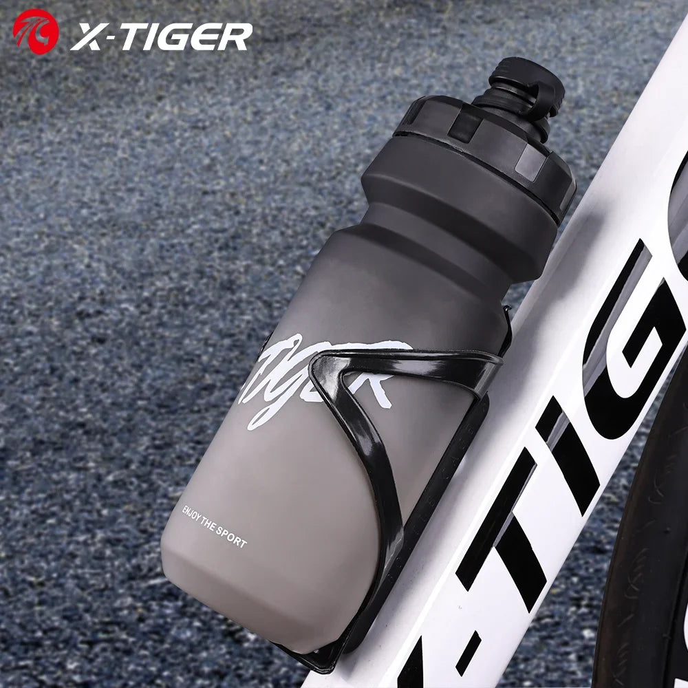 X-TIGER Water Bottle Bicycle 650ML Large Capacity Bottle Road Bike Portable Squeeze Cup Outdoor Sports Cycling Water Bottles Oasis Select