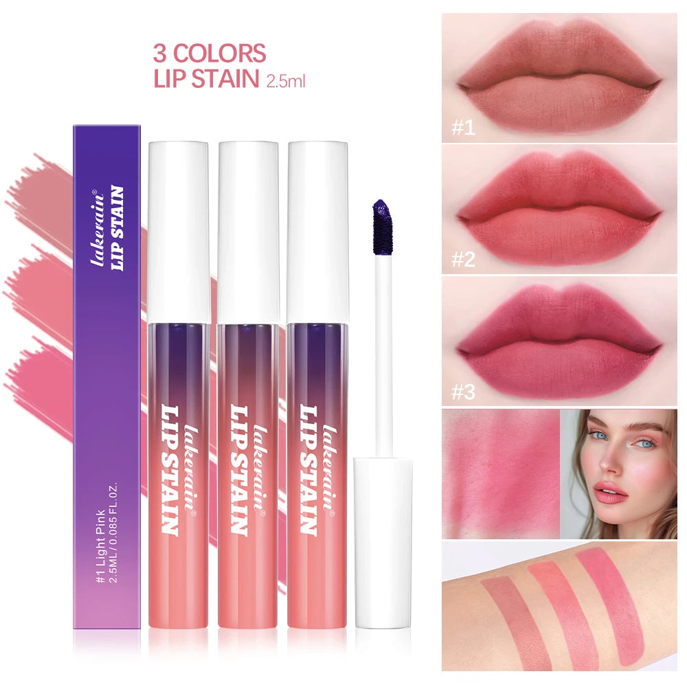 Lakerain Peel-Off Lip Stain Gloss – Waterproof & Long-Lasting