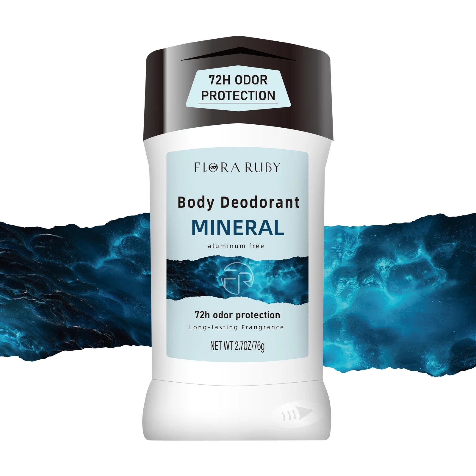 76g Mens Deodorant Refreshing Fragrant Body Care Cream- Long-Lasting Deodorizing,Anti-Sweating, Moisture Control Odor for Armpit Oasis Select