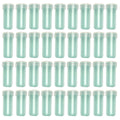 100/200Pcs Plastic Flower Water Tubes With Lids For DIY Bouquet Centerpieces Wedding Event Florist Tools Home Decor Items Oasis Select D