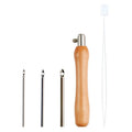 5-Piece Punch Needle Set – 2.5/3.5/5mm Embroidery DIY Kit