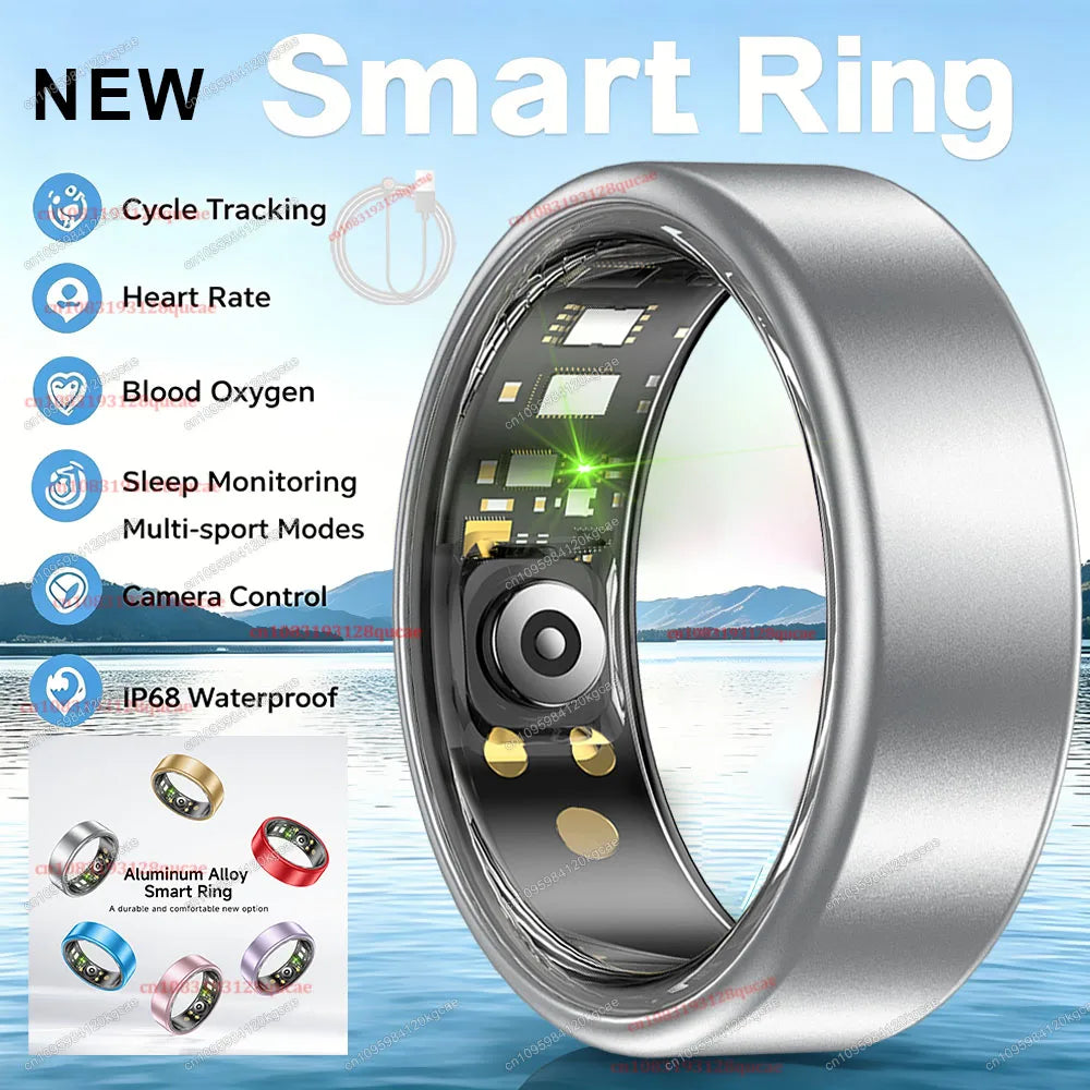 Ola Esporte Smart Ring | Heart Rate, SpO₂ & Sleep Tracker