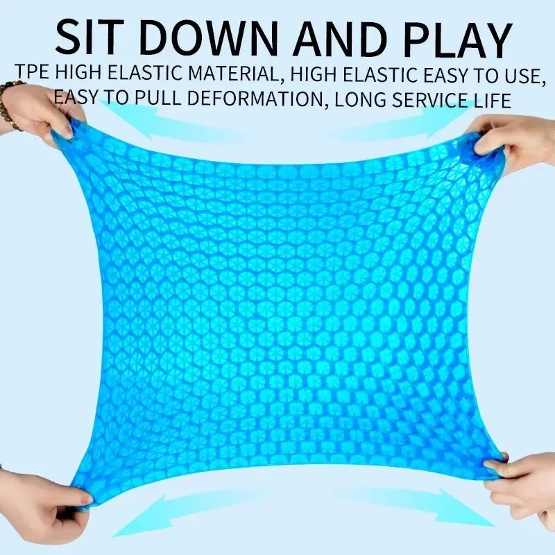 Summer Car Seat Breathable Honeycomb Designed Decompression Car Gel Seat Cushions Back Tailbone Pain Home Office Wheelchair Oasis Select
