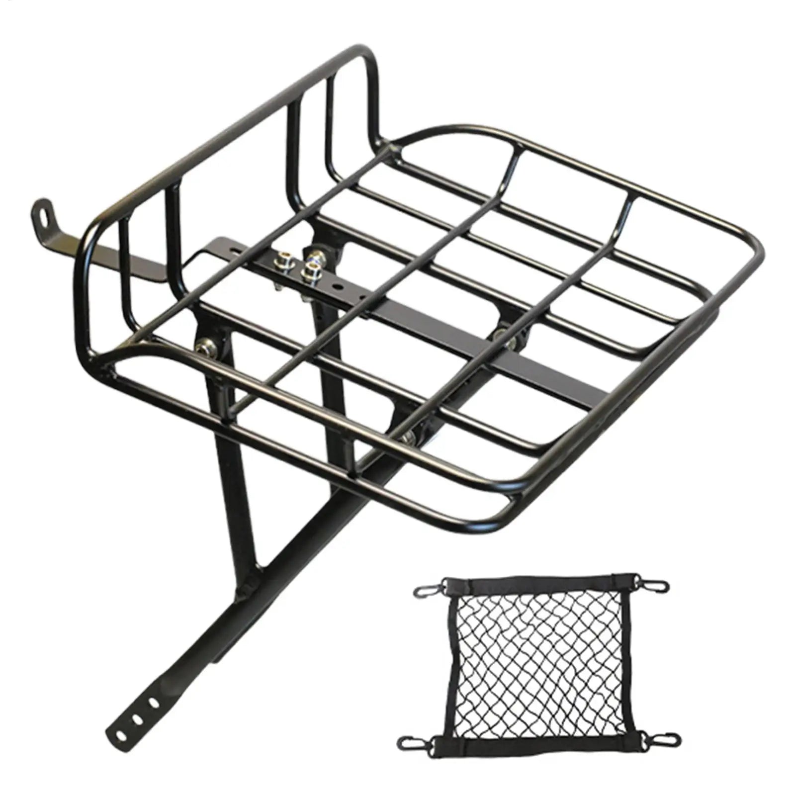 Bike Rack for Bike Lightweight Bracket Luggage Holder Large Front Bicycle Basket for Biking Cycling Touring Delivery Travel Oasis Select