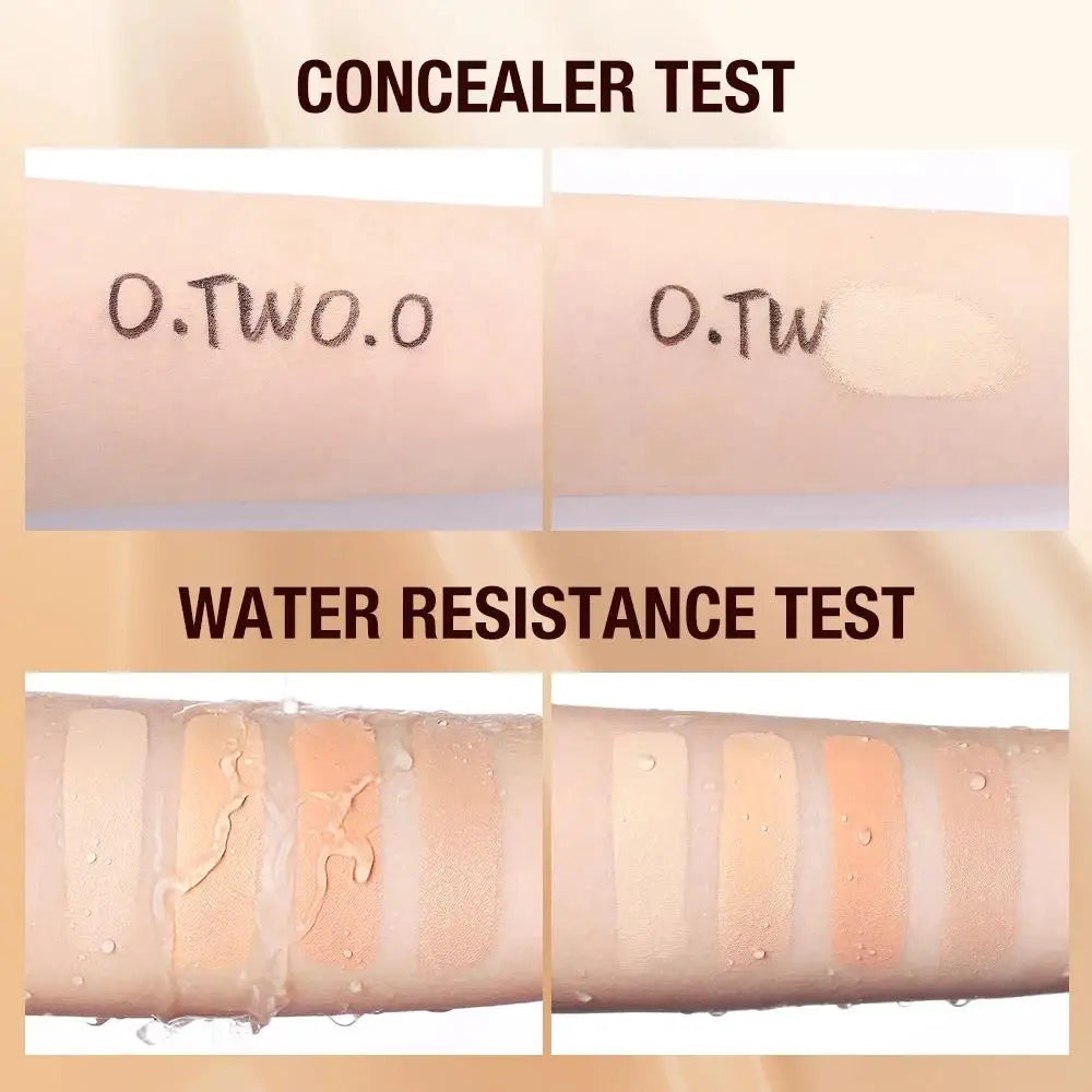 O.TWO.O Full Coverage Matte Concealer Cream – Waterproof