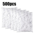 50/100pcs Transparent Fresh-Keeping Cover Food Storage Covers For Fruit Vegetables Reusable Cover Plastic Bowl Plate Seal Wrap Oasis Select 500pcs