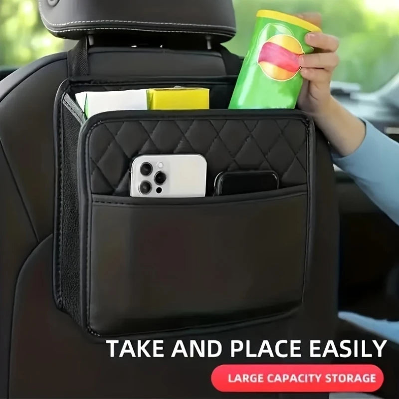 Car Seat Back Hanging Storage Bag, Backseat Garbage Bag, Storage Box, Multi-functional Organizer Oasis Select Default Title