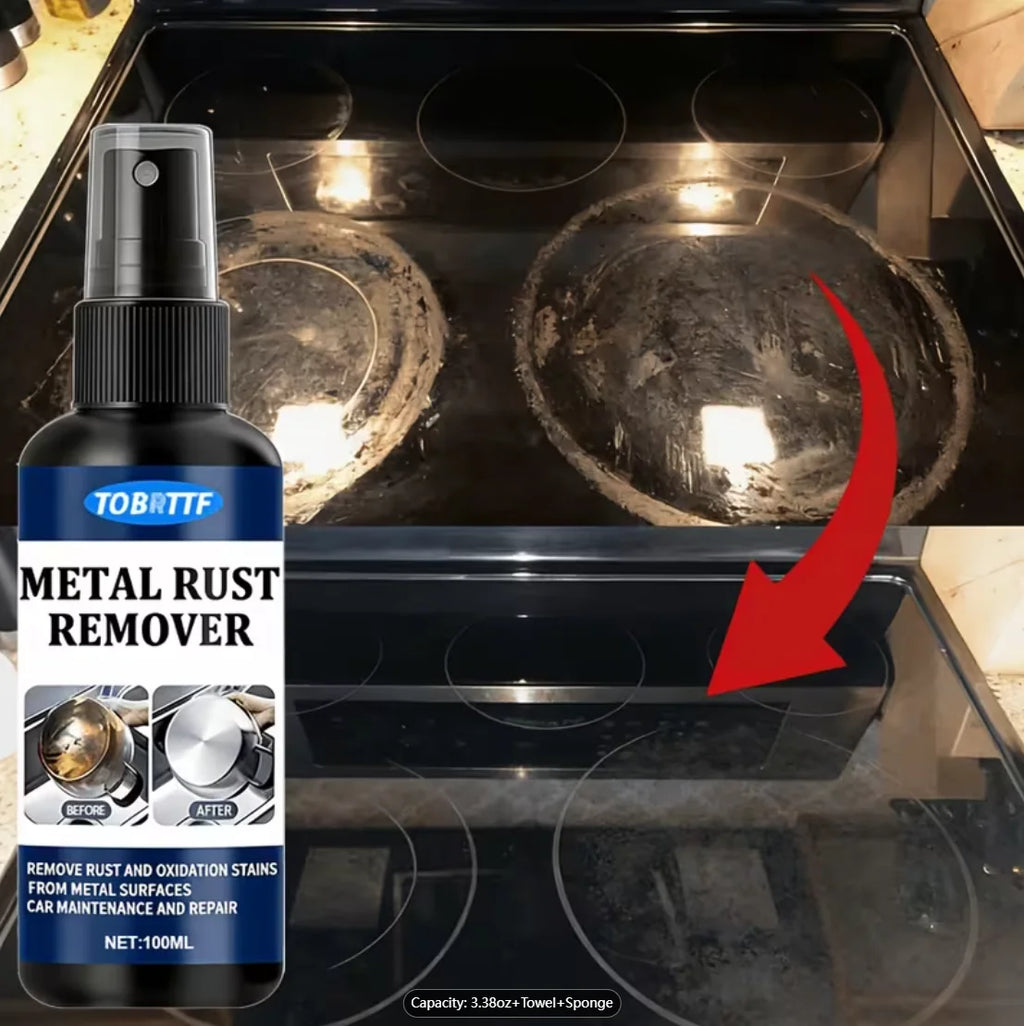 Metal Rust Remover Spray 100ml – Car & Kitchen Rust Cleaner Rust Remover Spray Oasis Select