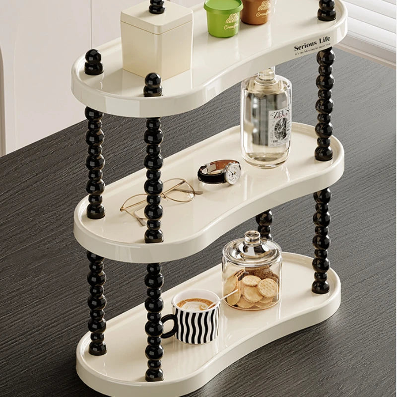 Cosmetics storage box Multifunctional finishing rack Skin care products Perfume storage rack Household desktop cup storage rack Oasis Select